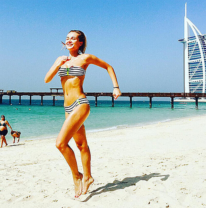 Полина Гагарина продемонстрировала шикарную фигуру. Фото: Instagram.com/gagara1987.