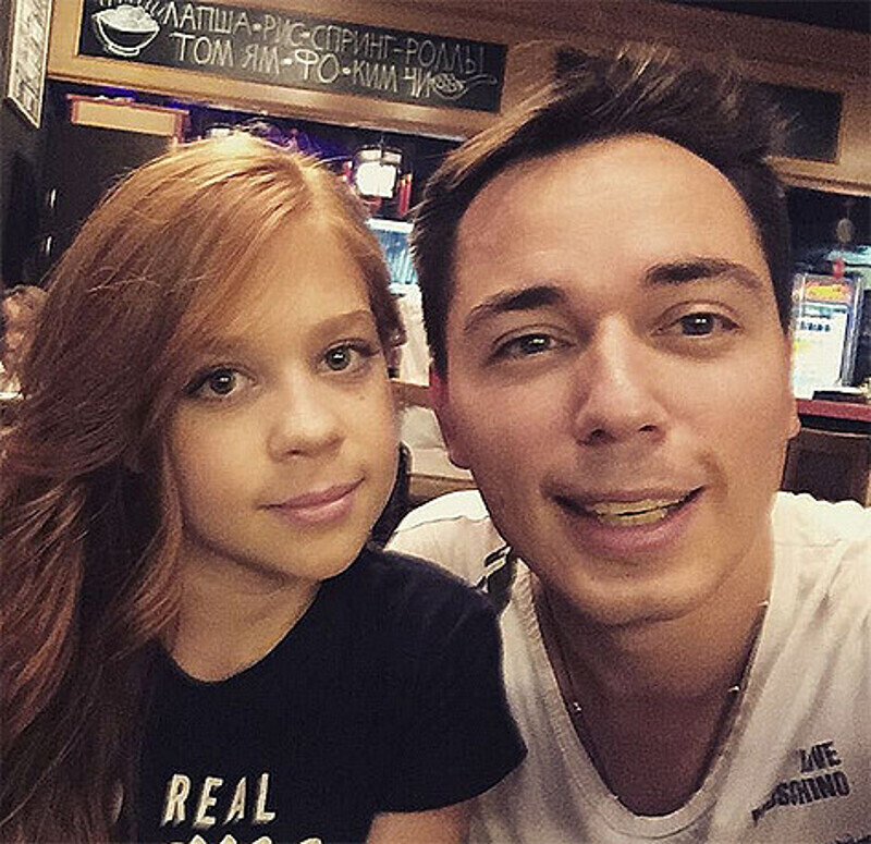 Родион Газманов с сестрой Марианной. Фото: Instagram.com/rodder13.