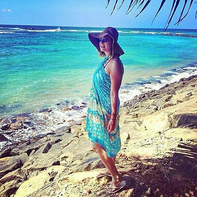 Наталья на Шри-Ланке. Фото: instagram.com