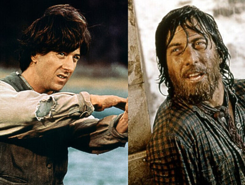 Дастин Хоффман. Кадры из фильма «Маленький большой человек».