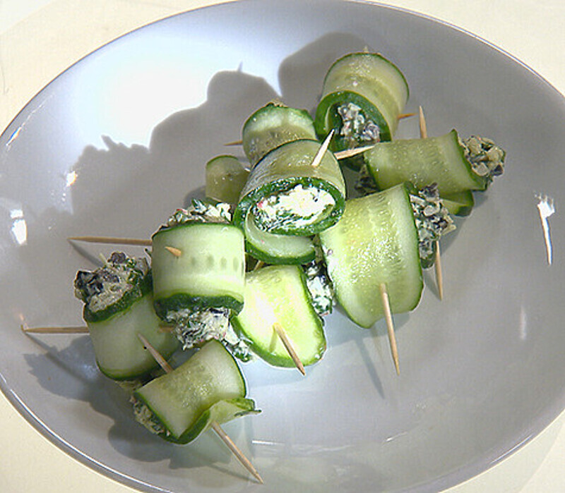 Огуречные рулеты. Фото: материалы пресс-служб.