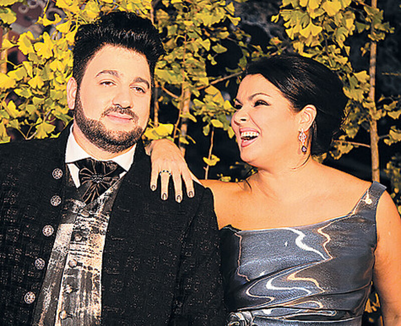 Анна Нетребко и Юсиф Эйвазов.