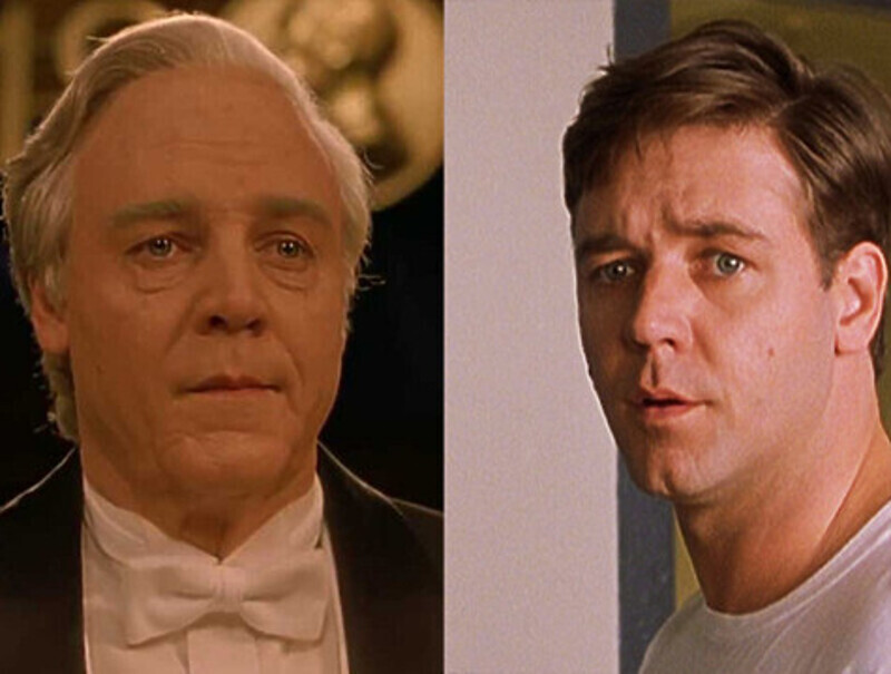 Рассел Кроу. Кадры из фильма «Игры разума».