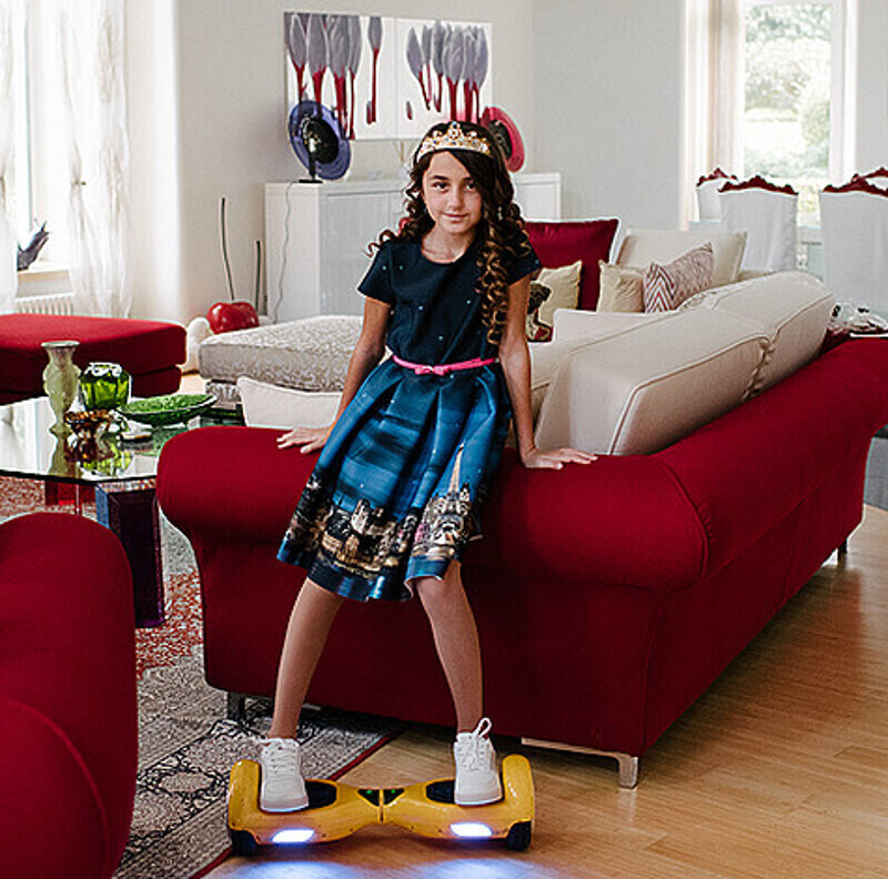 Девочка на первый юбилей получила много подарков. Фото: материалы пресс-служб.