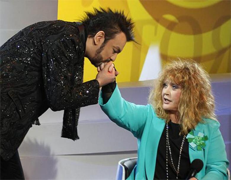 Алла Пугачева и Филипп Киркоров. 