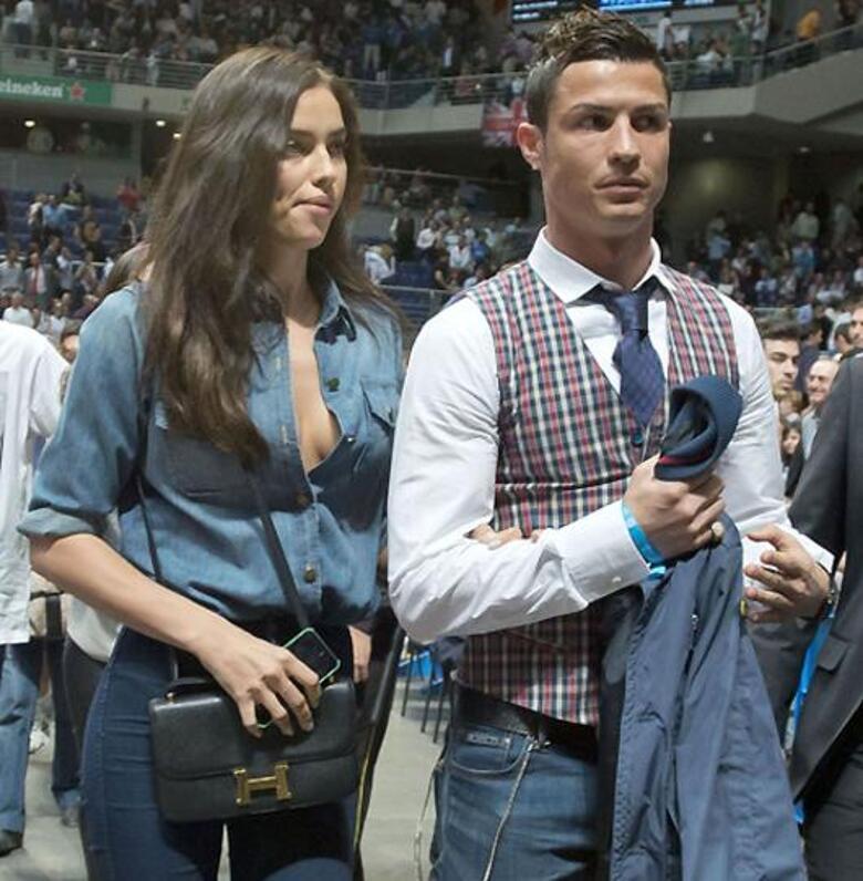 Криштиану Роналду и Ирина Шейк. Фото: Rex Features/Fotodom.ru.