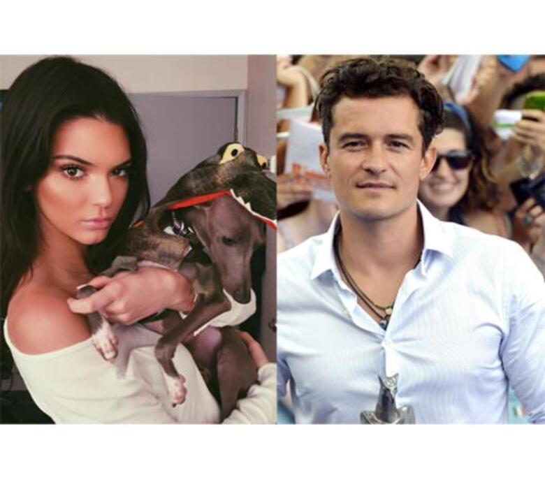 Кендалл Дженнер/Орландо Блум. Фото: Rex Features/Fotodom.ru/Instagram.com/kendalljenner. 