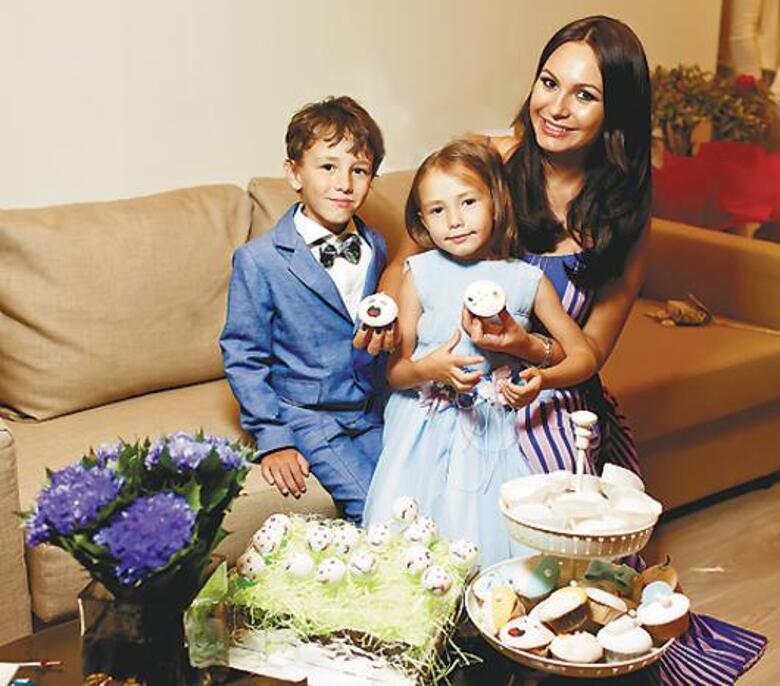 Инна Жиркова с детьми. Фото: личный архив.