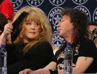 Алла Пугачева и Владимир Кузьмин.