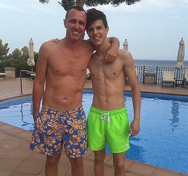 Отец и сын очень похожи. Фото: instagram.com/ivernik.