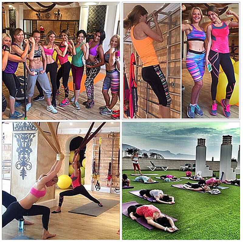 Виктория Боня поучаствовала в испанском фитнес-марафоне. Фото: Instagram.com/victoriabonya.