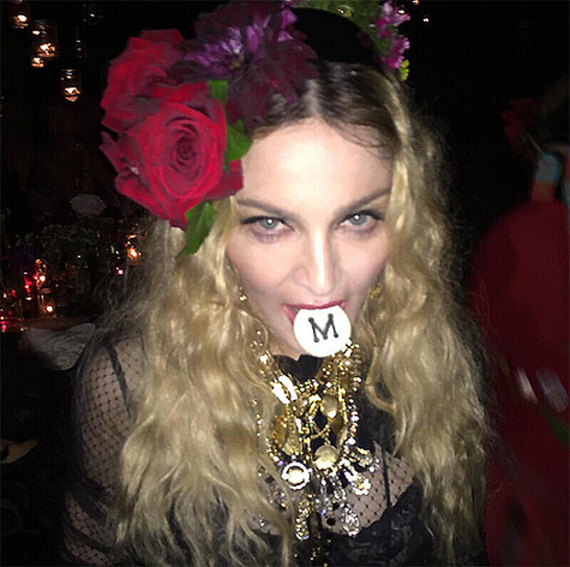 Мадонна устроила день рождения в цыганском стиле. Фото: Instagram.com/madonna.