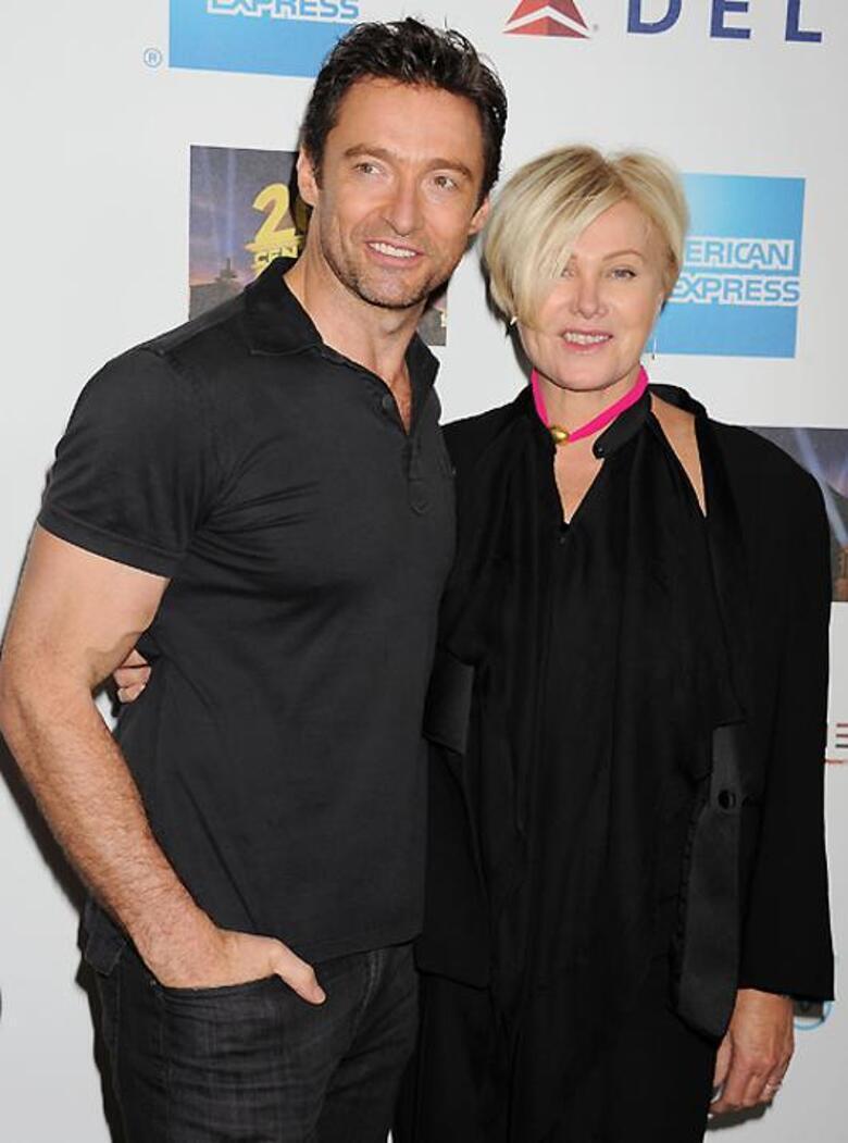 Хью Джекман и Дебора-Ли Фернесс. Фото: Rex Features/Fotodom.ru.