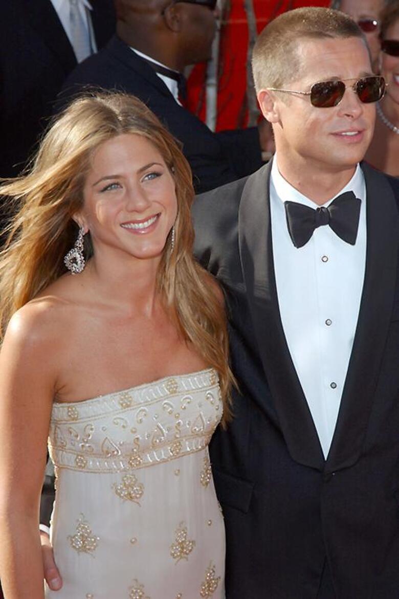 Мало кто знает, что Дженнифер Энистон была фанаткой Брэда Питта. Фото: Rex Features/Fotodom.ru.