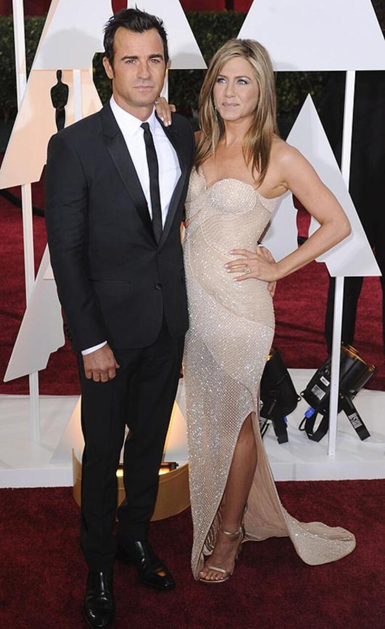 Джастин Теру и Дженнифер Энистон. Фото: Rex Features/Fotodom.ru.