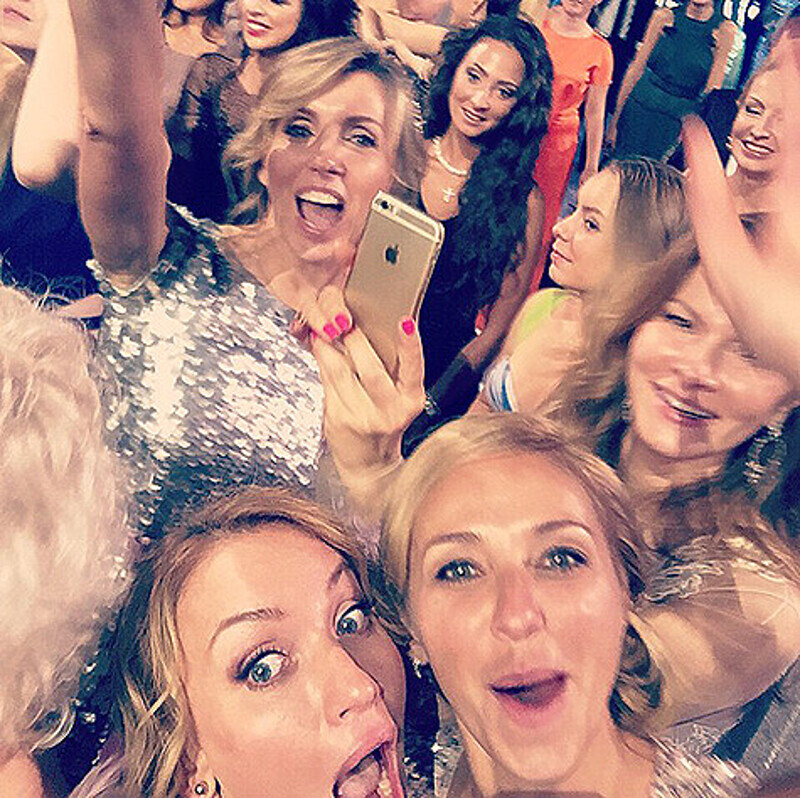 Светлана Бондарчук на свадьбе Галины Юдашкиной и Петра Максакова. Фото: Instagram.com.