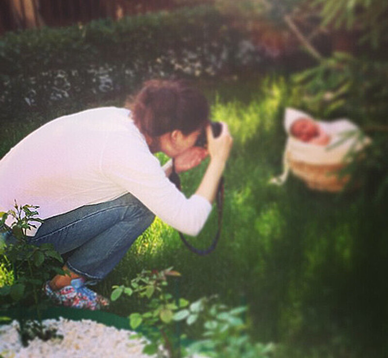 При этом третий сын Полины и Дмитрия Дибровых уже успел поучаствовать в профессиональной фотосессии. Фото: Instagram.com/polinadibrova.