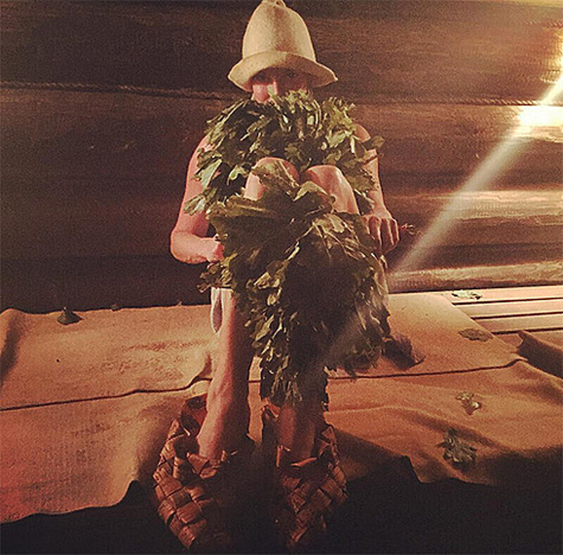 Поклонники Волочковой знают, что она очень любит попариться. Фото: Instagram.com/volochkova_art.