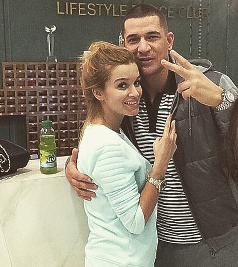 Ксения Бородина и Курбан Омаров уже репетирую свадебный танец. Фото: Instagram.com/borodylia.