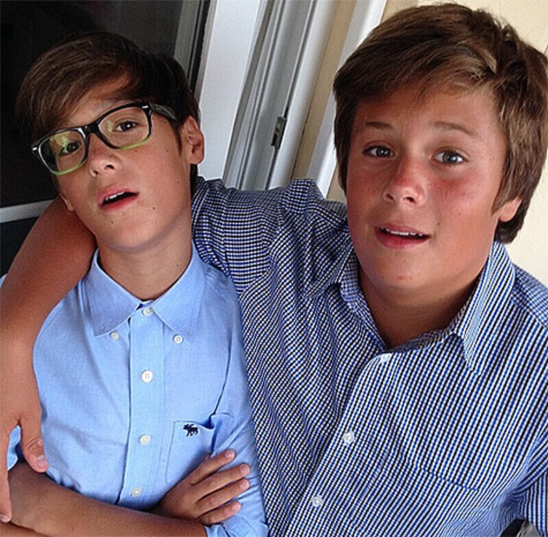 Сыновья Анны Михалковой. Фото: Instagram.com/anikiti4na.