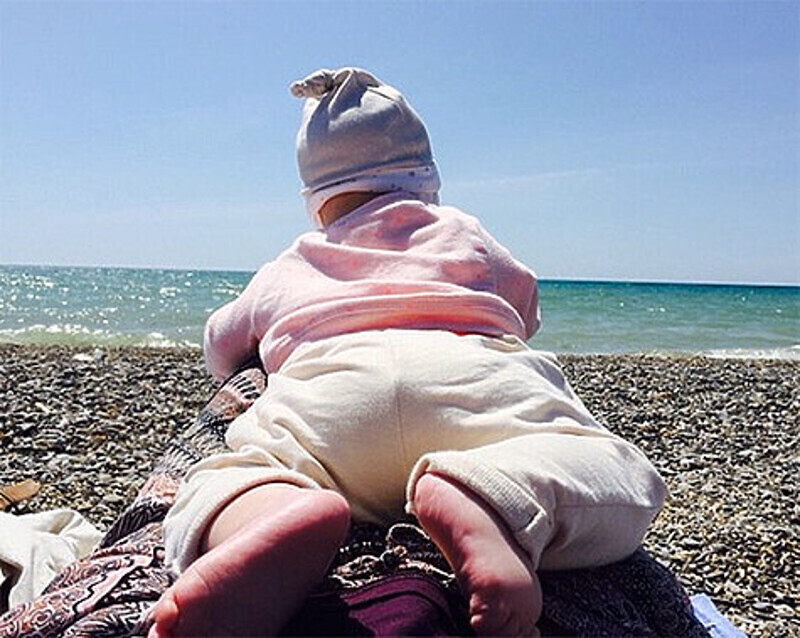 Дочь Кристины Бродской - маленькая София-Каролина Игоревна. Фото: Vk.com/kristinabrodskaya.