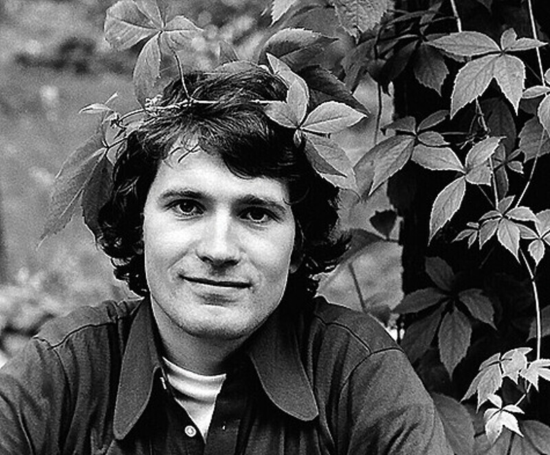 Валерий на даче у Андрона Кончаловского на Николиной Горе, фото Беаты Тышкевич, 1968 год. Фото: личный архив Валерия Плотникова.