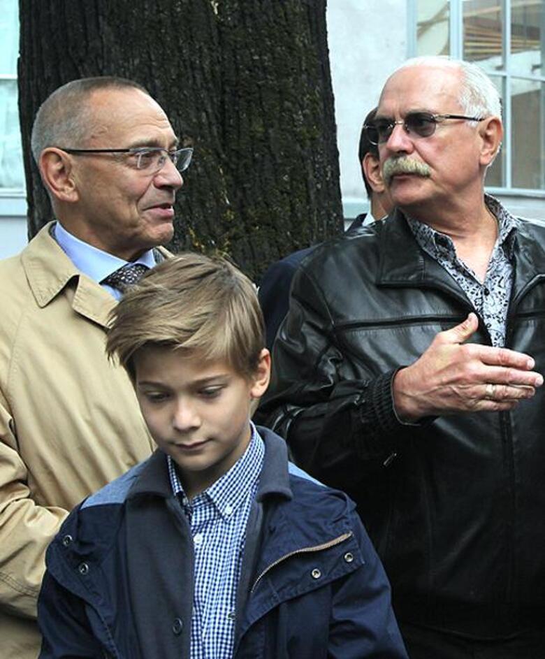 Андрей Кончаловский и Никита Михалков.