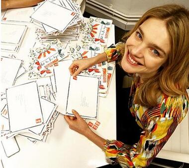 Наталья Водянова. Фото: Instagram.com/natasupernova. 