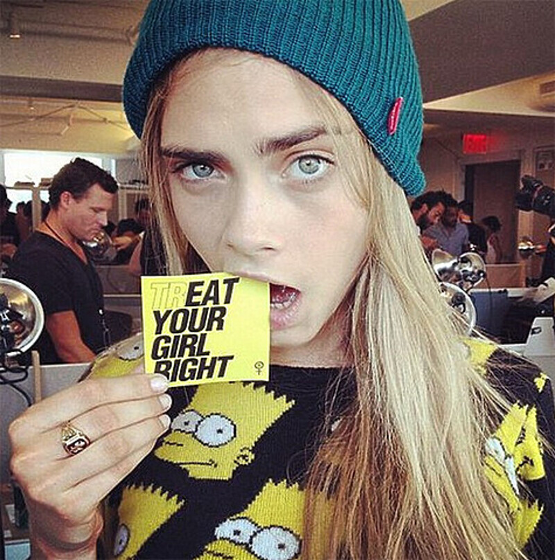 Кара Делевинь. Фото: Instagram.com.