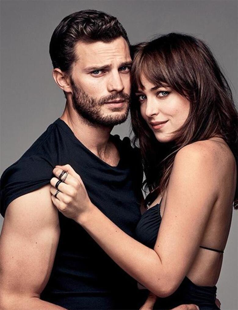 Джейми Дорнан и Дакота Джонсон в фильме «50 оттенков серого». Фото: материалы пресс-служб.