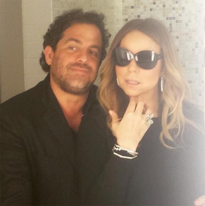 Мэрайя Кэри и Бретт Рэтнер. Фото: Instagram.com/mariahcarey.