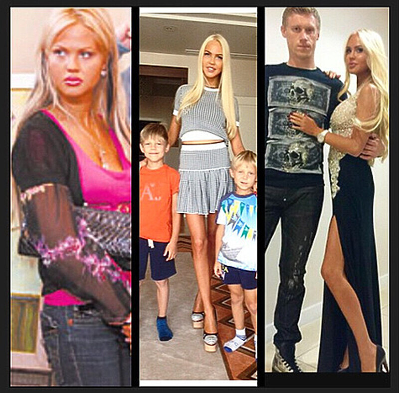 mariapoga_: «Слева фотография мне 18 лет, не рожавшая, фанатка сладкого, Макдоналдса, свежих булочек. фото в середине и справа- мне 26 лет, мама троих детей, правильное питание. Не боитесь за свои фигуры после родов, дети- наша жизнь, наша энергия, наше б