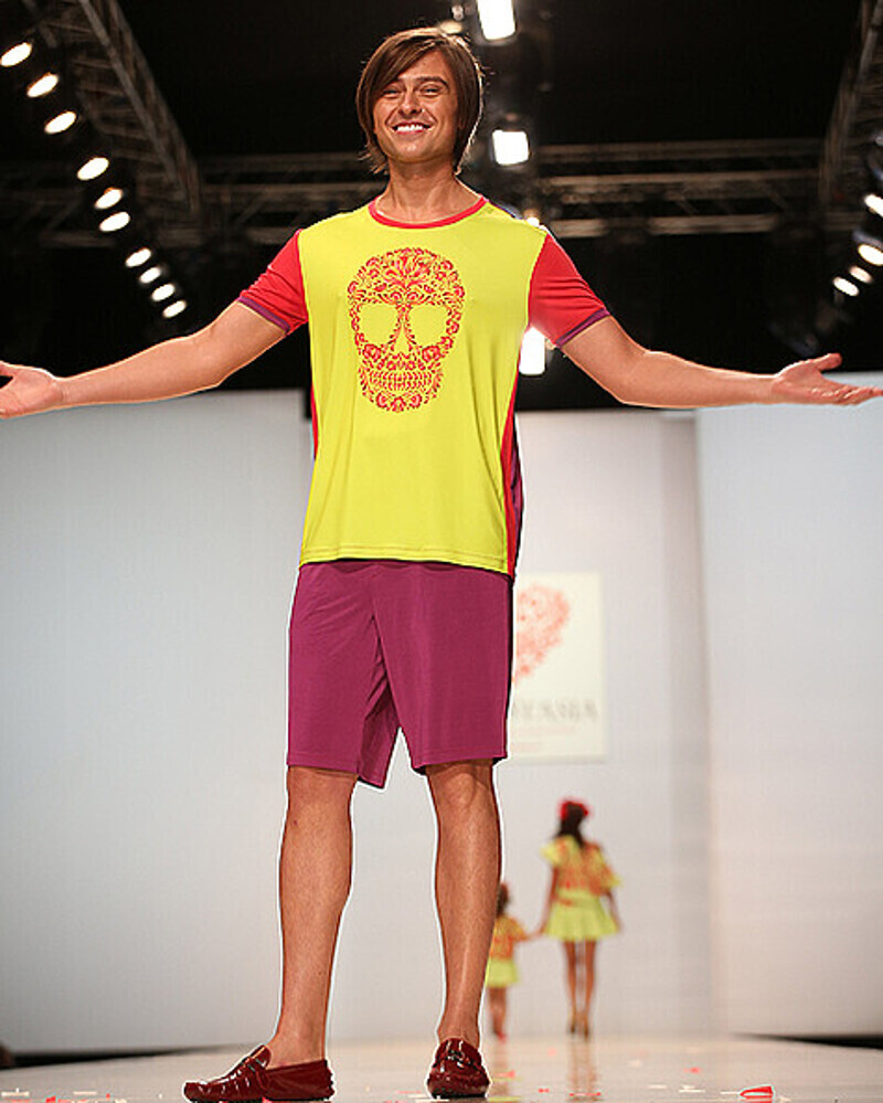 Прохор Шаляпин на показе YanaStasia.