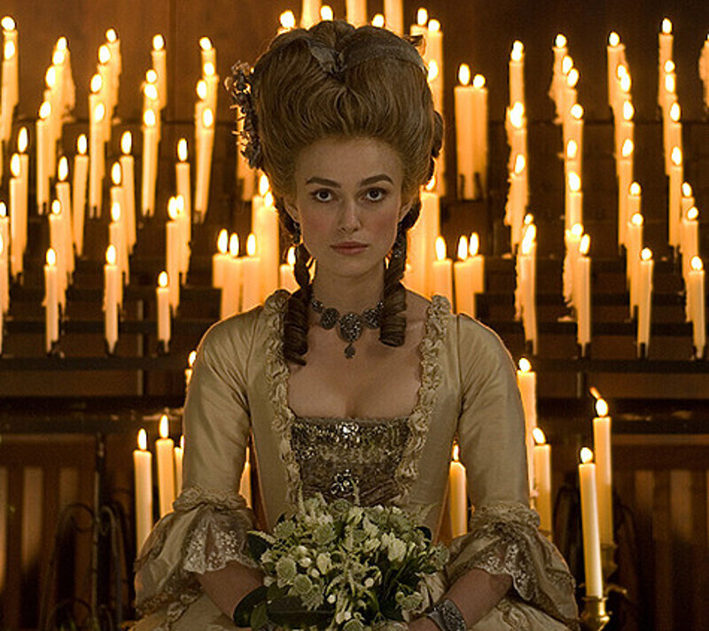 Кира Найтли. Кадр из фильма «Герцогиня».