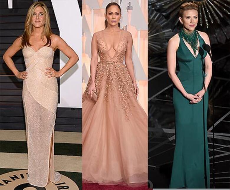 Дженнифер Энистон/Дженнифер Лопес/Скарлетт Йоханссон. Фото: AP Images.