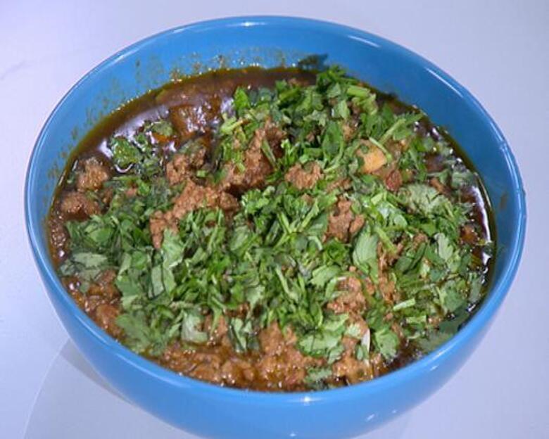 Рубленая говядина с кавказскими специями. Фото: материалы пресс-служб.