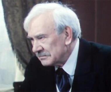 Михаил Иванович Царев. Кадр из телеспектакля «Дети Ванюшина».