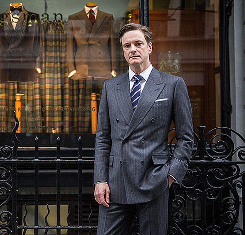 Даже в образе спецагента манеры и внешний вид Колина Ферта остаются безупречными. Фото: материалы пресс-служб.