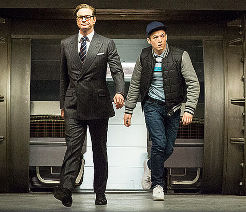 В фильме «Kingsman: Секретная служба» Колин Ферт играет разведчика с безукоризненными манерами, который берет под свое крыло молодого парня Гари «Эггси» Прайса. Фото: материалы пресс-служб.