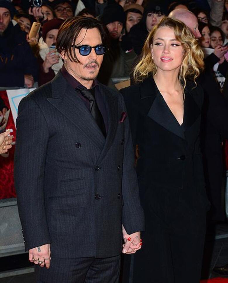 Джонни Депп и Эмбер Херд. Фото: All Over Press.
