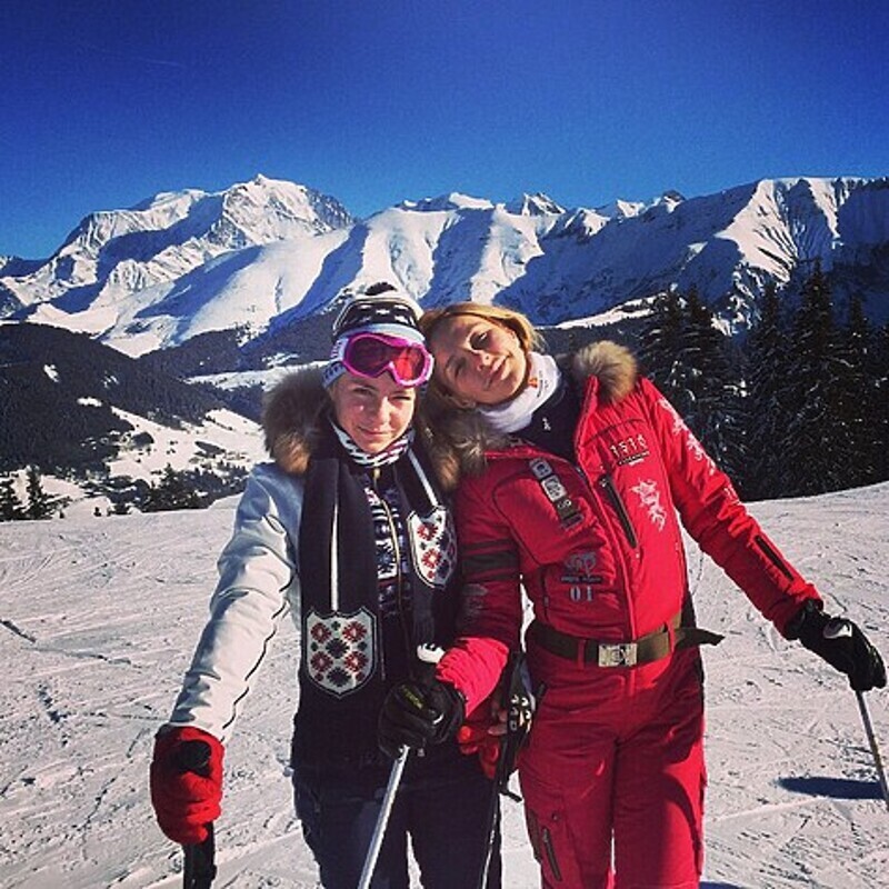 Татьяна вместе с дочерью Александрой. Фото: социальные сети