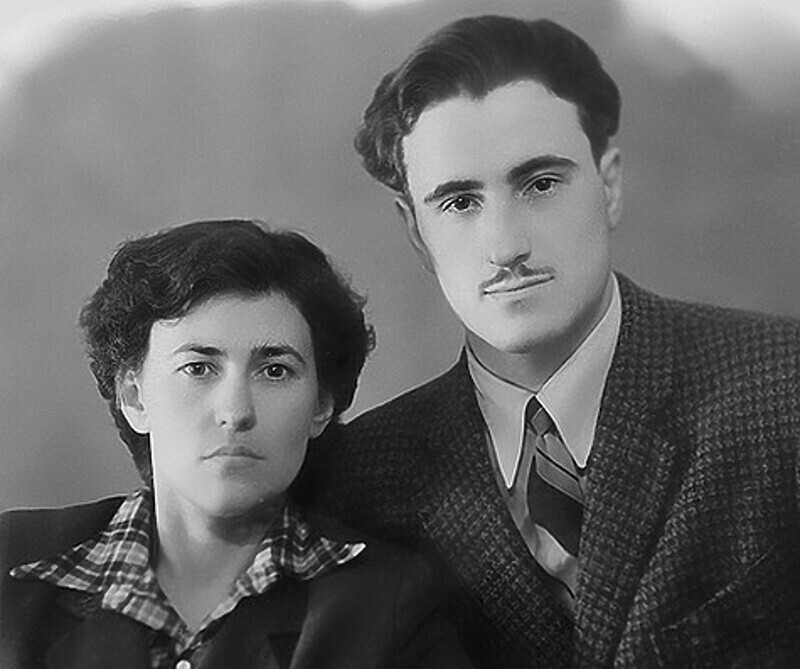 Родители Антонина Глебовна и Роальд Георгиевич развелись, когда Максим был совсем маленьким. Он встретился с отцом вновь незадолго до его кончины. Фото: личный архив Михаила Осадчего.