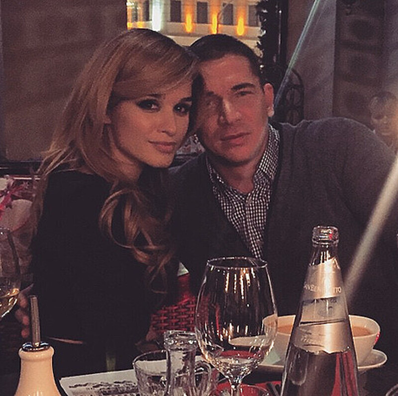 Ксения Бородина с новым возлюбленным. Фото: Instagram.com.