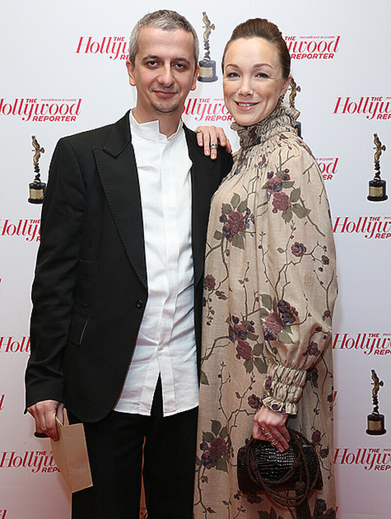 Дарья Мороз с мужем.