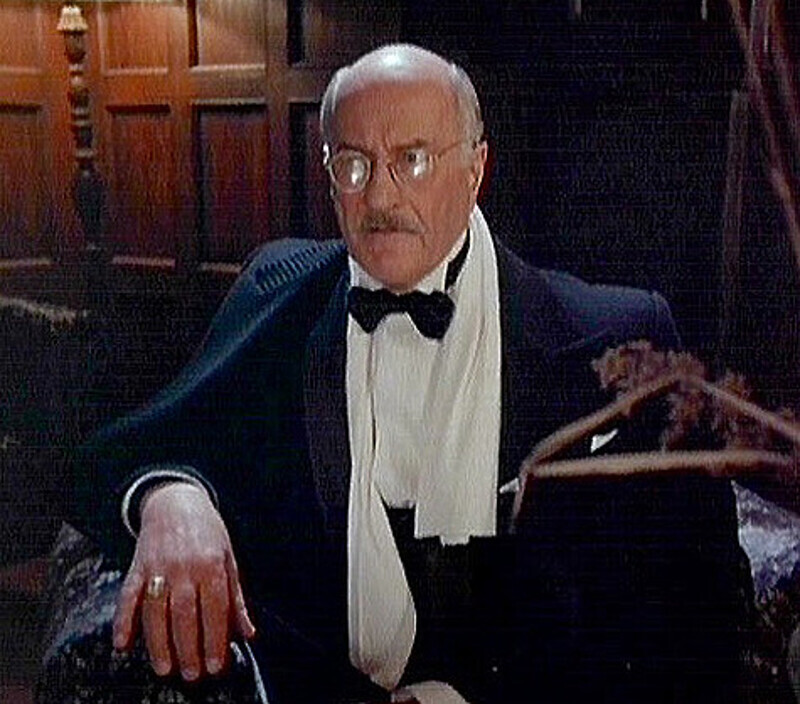 Владимир Зельдин в картине «Десять негритят». Кадр из фильма.