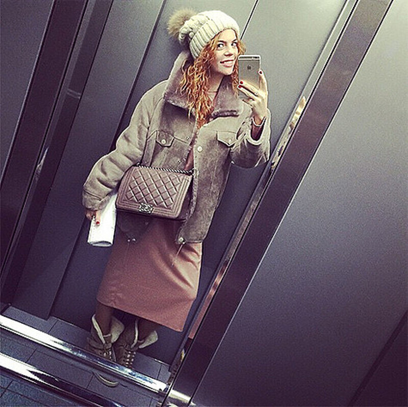 Рыжая бестия – именно так обычно именуют Анастасию Стоцкую. Фото: Instagram.com/100tskaya.