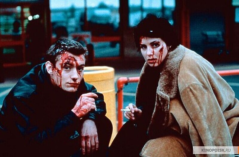 На съемках картина "Шопинг" Джуд познакомился с будущей супругой Сэди Фрост. Фото: Kinopoisk.ru