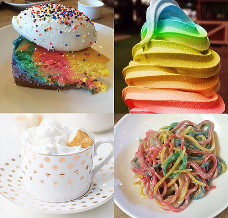 Снимки из микроблога ресторана Джессики Бил. Фото: Instagram.com/aufudge.