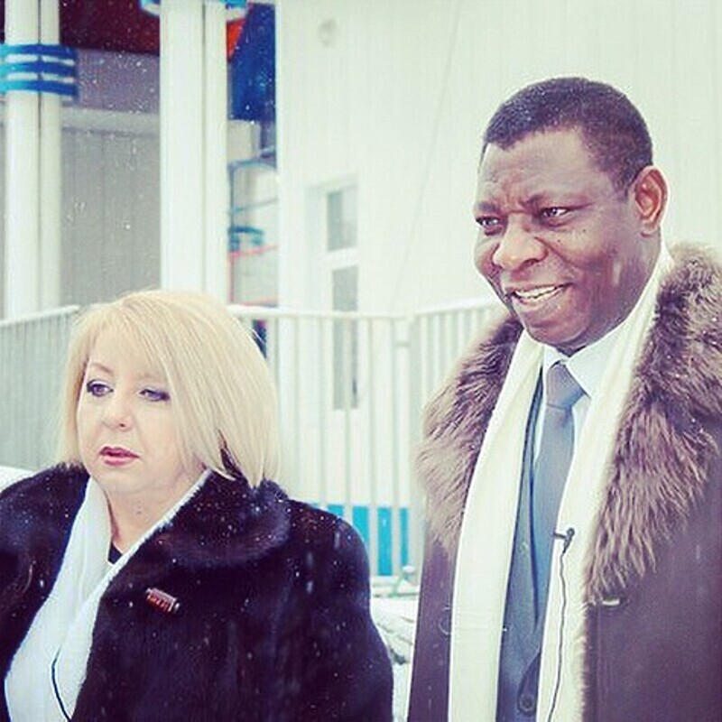 Мама Надежда Евгеньевна и папа Кпадону Аддах Жильбер. Фото: социальные сети