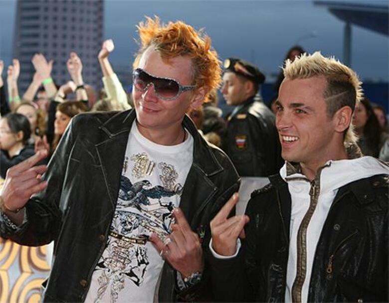 Группа «Отпетые мошенники». Гарик Богомазов (слева) и Сергей Аморалов (справа).